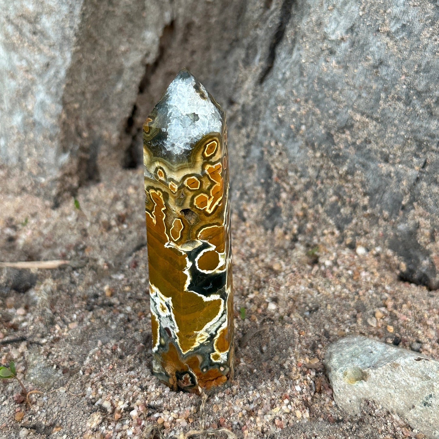 Ocean Jasper Tower – The Crystal of Emotional Healing, Inner Peace & Spiritual Renewal
