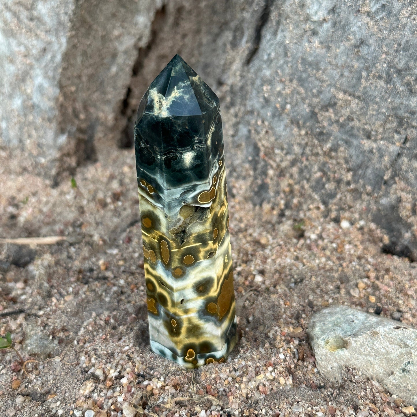 Ocean Jasper Tower – The Crystal of Emotional Healing, Inner Peace & Spiritual Renewal