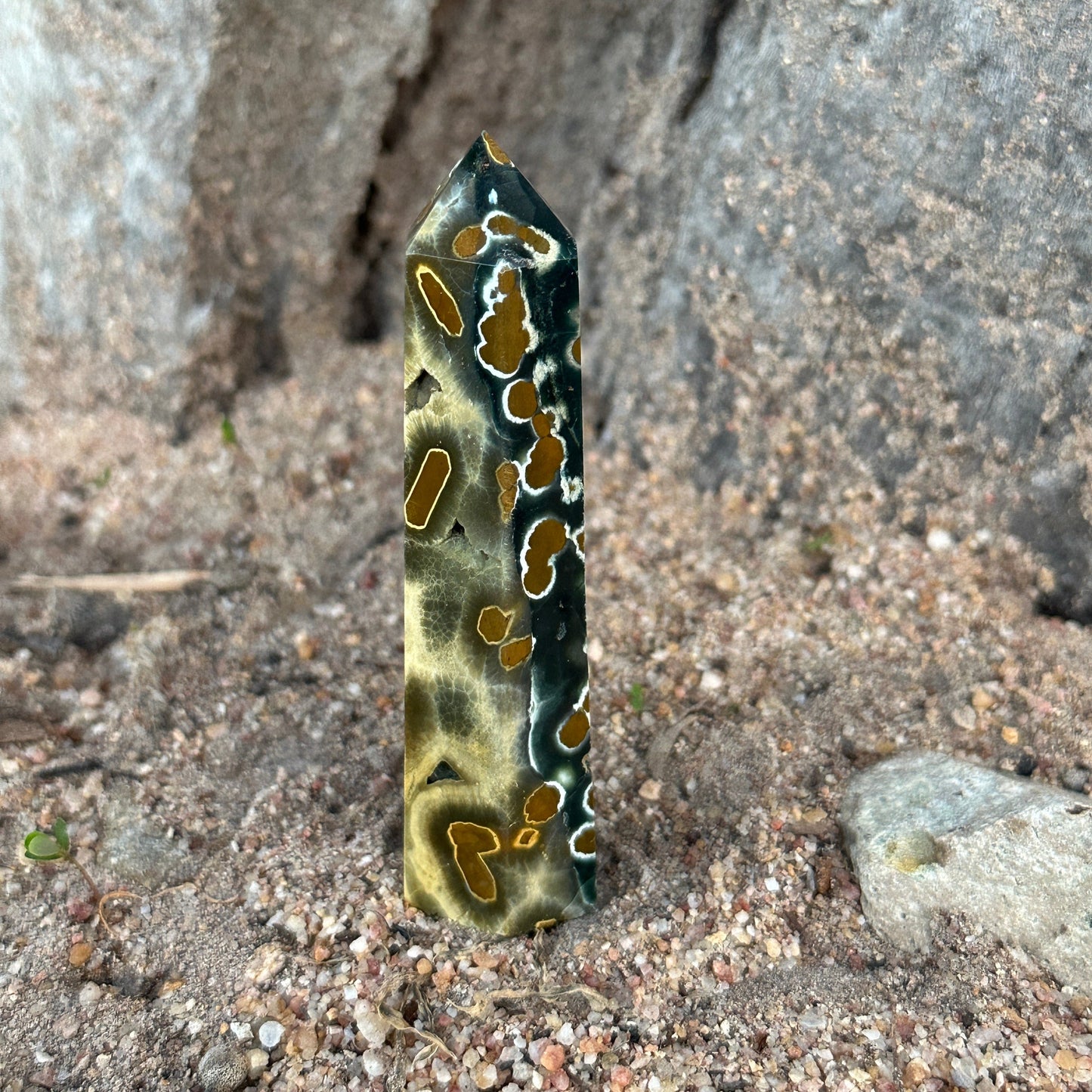 Ocean Jasper Tower – The Crystal of Emotional Healing, Inner Peace & Spiritual Renewal