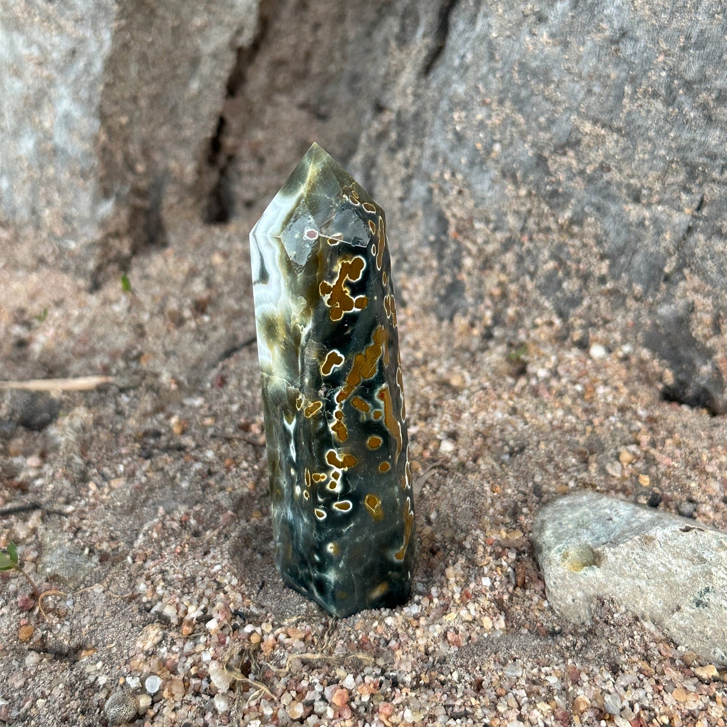 Ocean Jasper Tower – The Crystal of Emotional Healing, Inner Peace & Spiritual Renewal