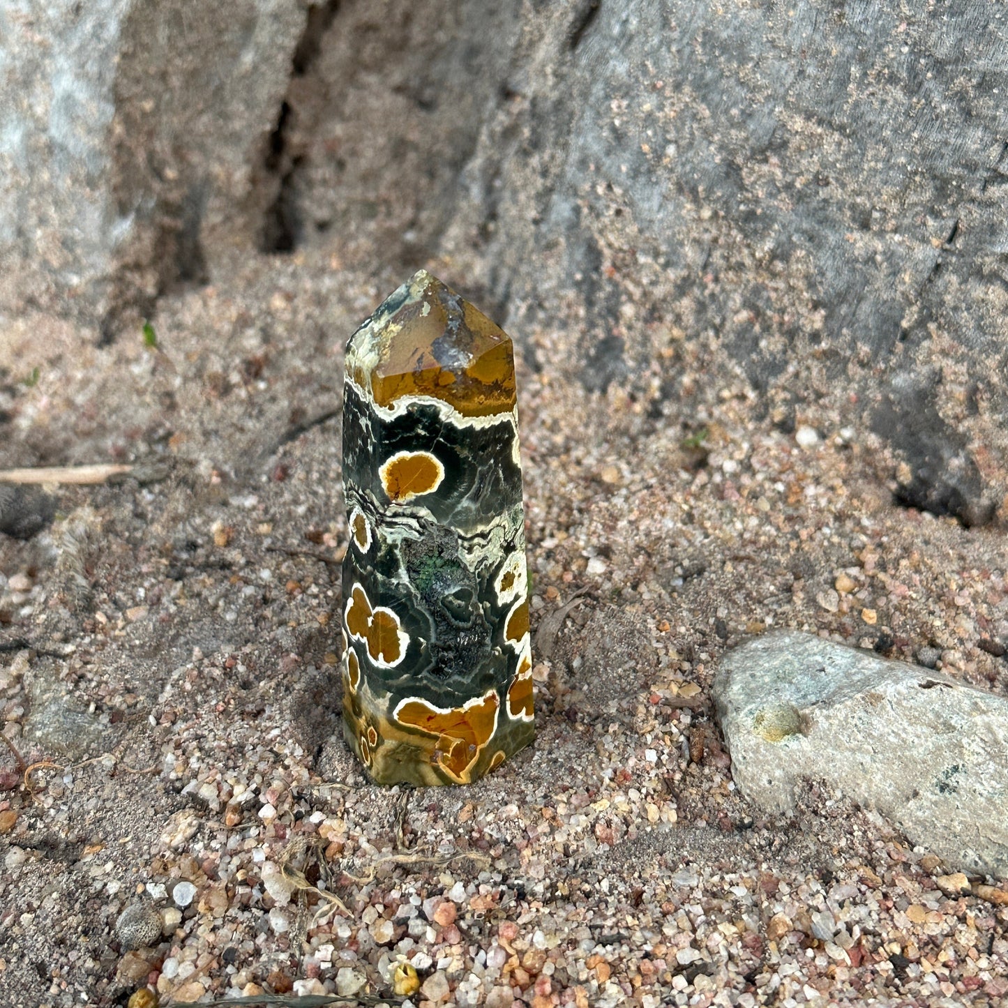 Ocean Jasper Tower – The Crystal of Emotional Healing, Inner Peace & Spiritual Renewal