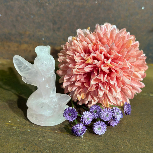 Disney Inspired Tinker Bell Crystal Carving – A Magical Touch of Spiritual Healing & Enchantment