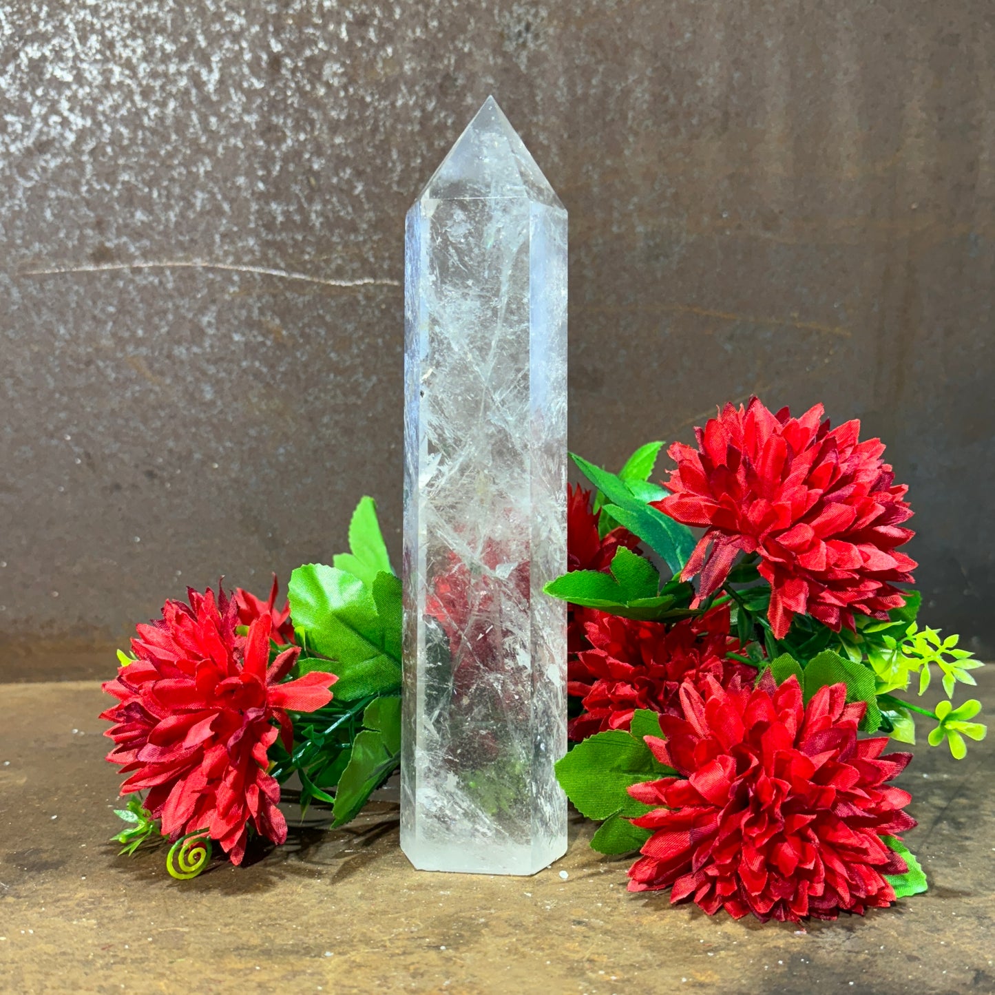 Clear Quartz Crystal Tower – Master Healer, Energy Amplification & Spiritual Clarity