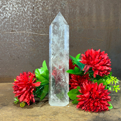 Clear Quartz Crystal Tower – Master Healer, Energy Amplification & Spiritual Clarity