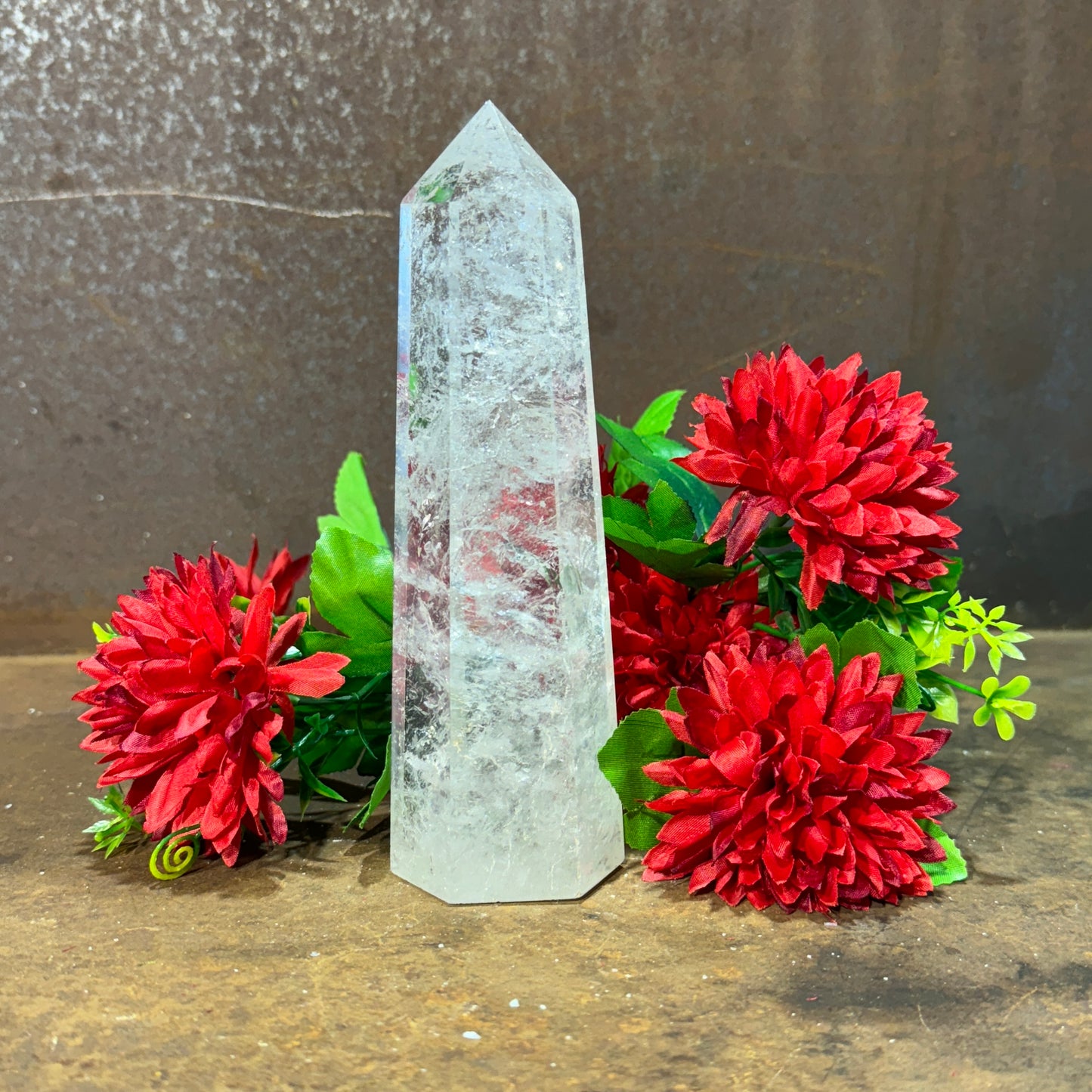 Clear Quartz Crystal Tower – Master Healer, Energy Amplification & Spiritual Clarity