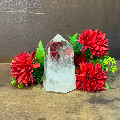 Clear Quartz Crystal Tower – Master Healer, Energy Amplification & Spiritual Clarity