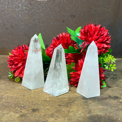 Clear Quartz Crystal Tower – Master Healer, Energy Amplification & Spiritual Clarity