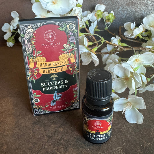 Success & Prosperity Ritual Oil (10ml) – Abundance, Opportunity & Favorable Outcomes