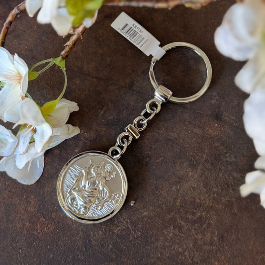 St. Christopher Key Ring – Spiritual Protection for Safe Travels