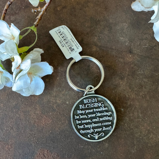 Irish Blessing Keyring