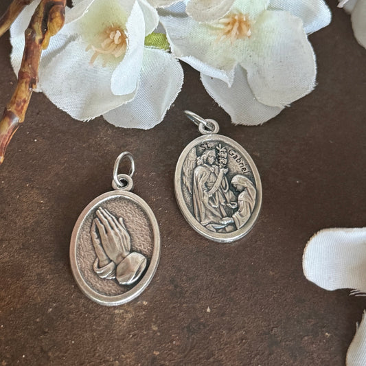 Archangel Gabriel Religious Medal – 22mm