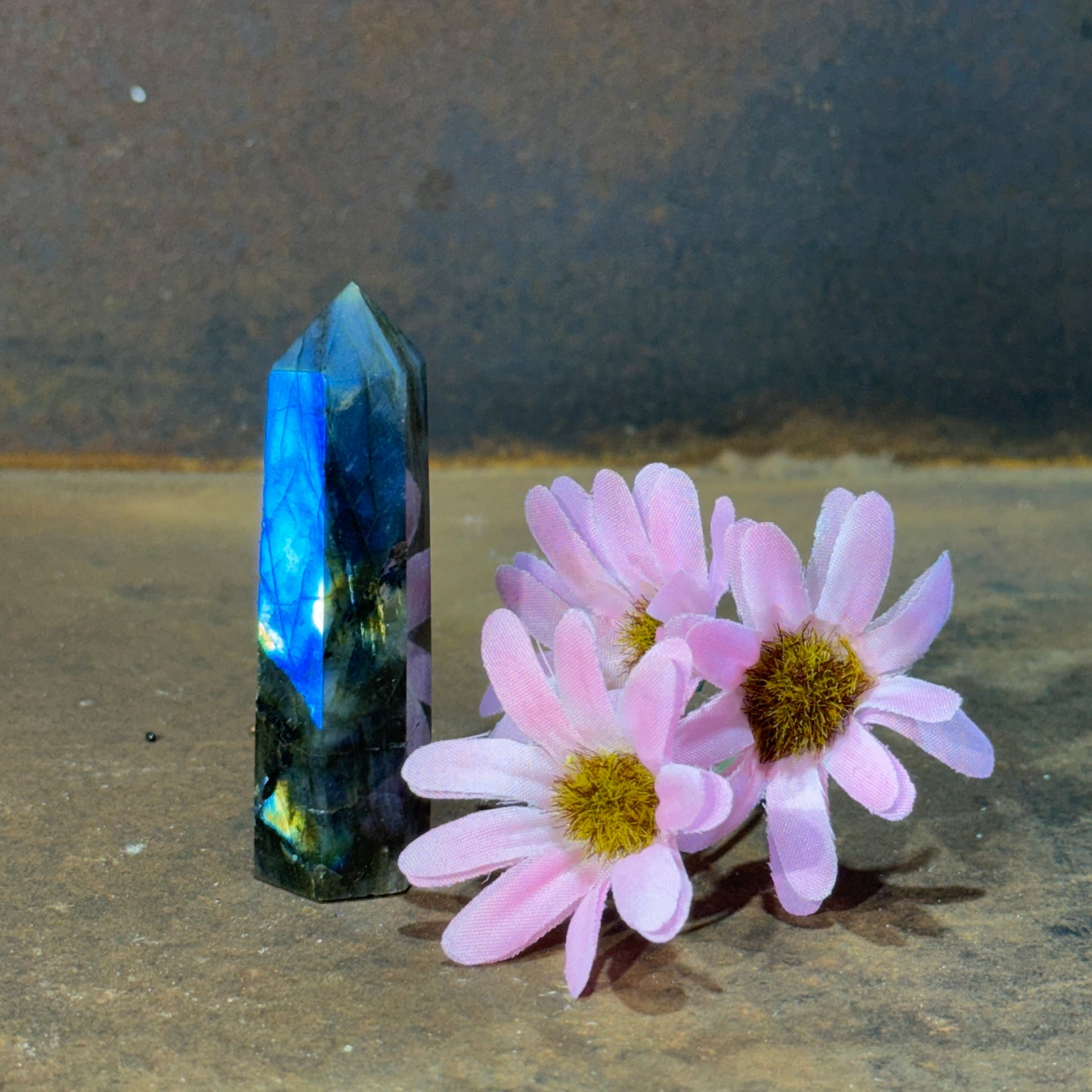 Labradorite Small Tower – Intuition, Protection & Spiritual Awakening