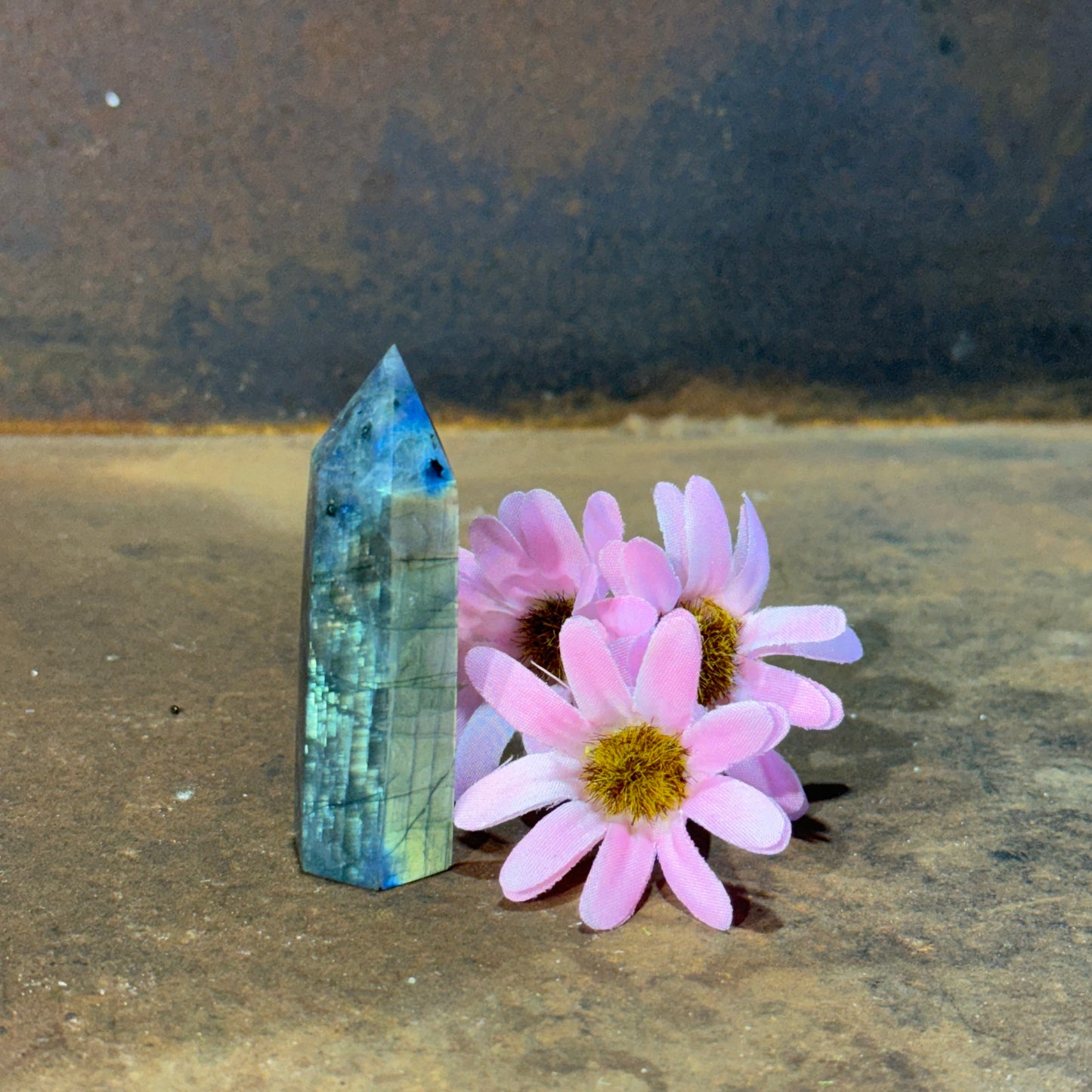 Labradorite Small Tower – Intuition, Protection & Spiritual Awakening