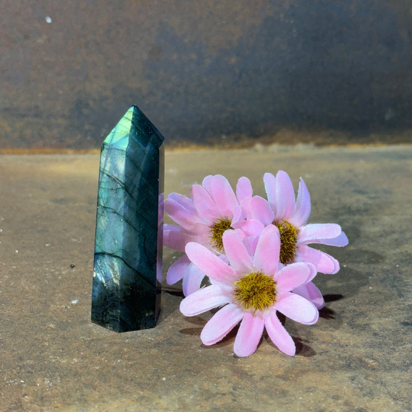 Labradorite Small Tower – Intuition, Protection & Spiritual Awakening