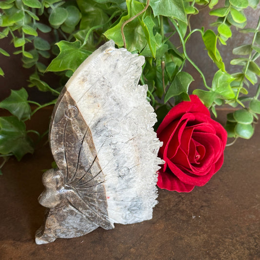 Geode Angel & Mermaid Crystal Carvings for spiritual protection, emotional healing and energy alignment