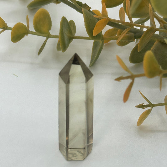 Smoky Quartz Mini Tower – Grounding, Protection & Spiritual Healing