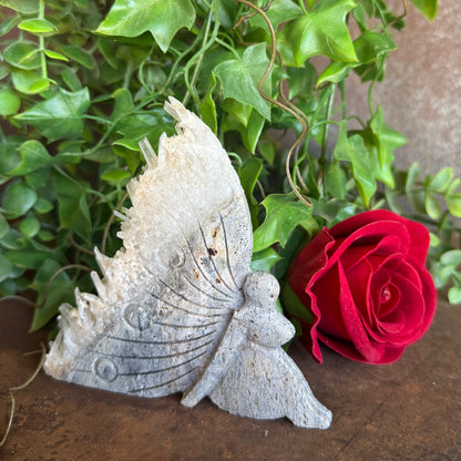 Geode Angel & Mermaid Crystal Carvings for spiritual protection, emotional healing and energy alignment