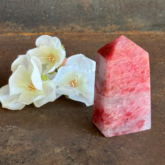 Cherry Blossom Rain Crystal Towers – Renewal, Inner Peace & Spiritual Healing