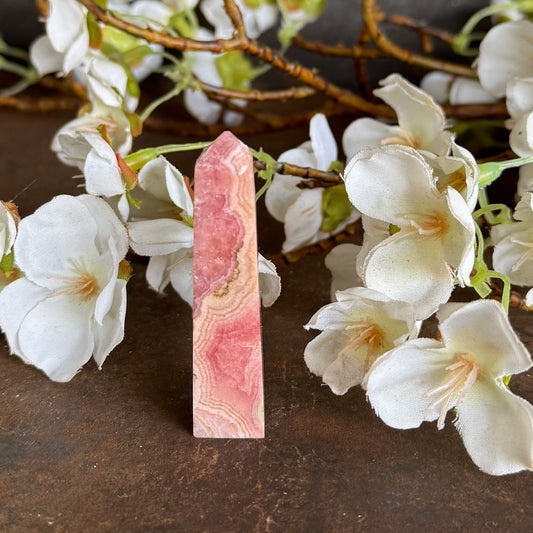 Rhodochrosite Towers AAA – Love, Emotional Healing & Inner Peace