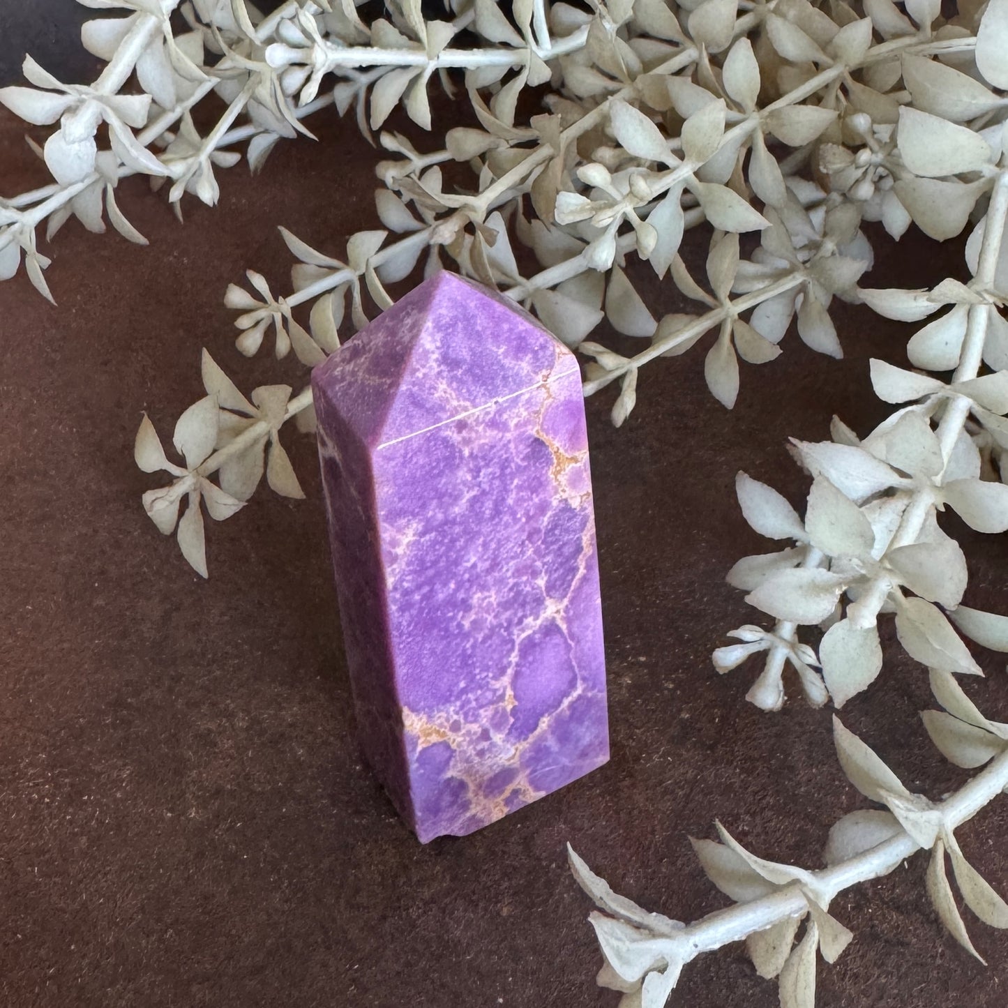 Phosphosiderite Crystal Towers – Emotional Healing, Inner Peace & Divine Guidance