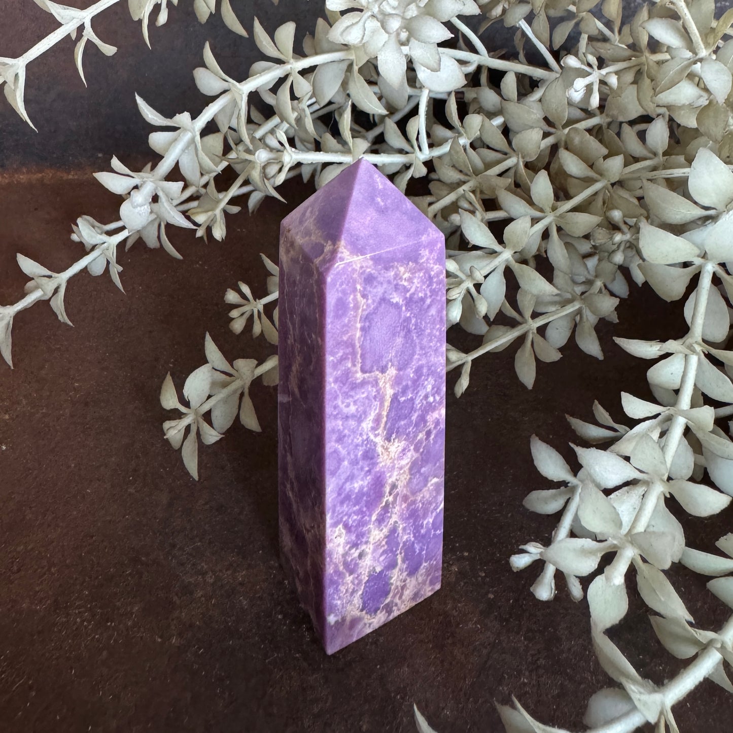 Phosphosiderite Crystal Towers – Emotional Healing, Inner Peace & Divine Guidance