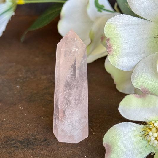 Rose Quartz Crystal Towers – Love, Heart Chakra & Spiritual Healing