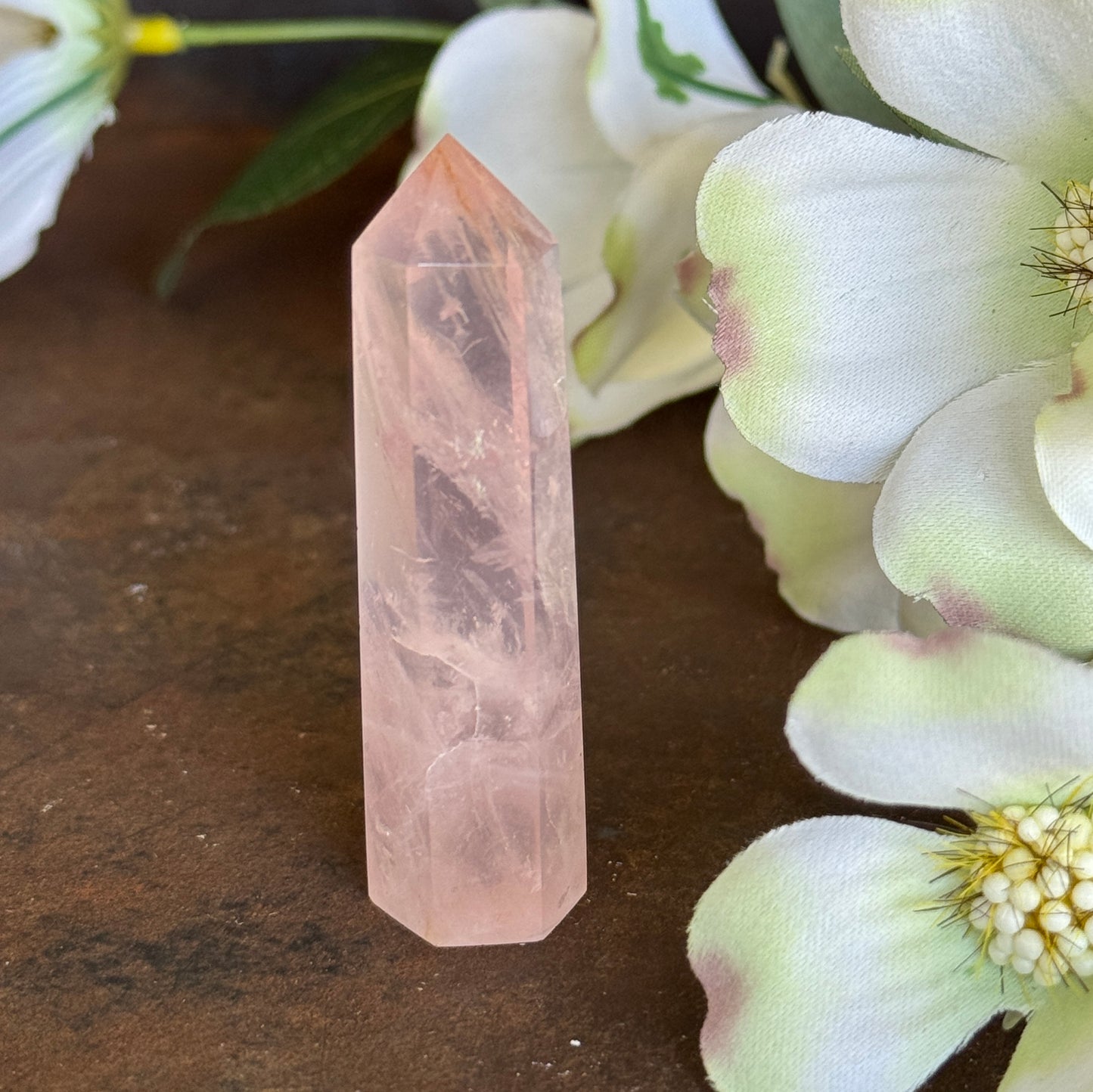Rose Quartz Crystal Towers – Love, Heart Chakra & Spiritual Healing
