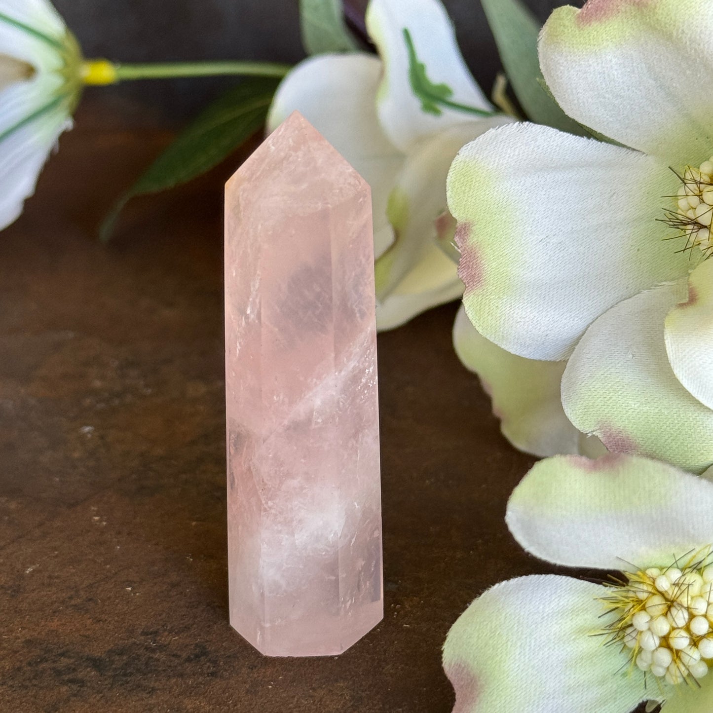 Rose Quartz Crystal Towers – Love, Heart Chakra & Spiritual Healing