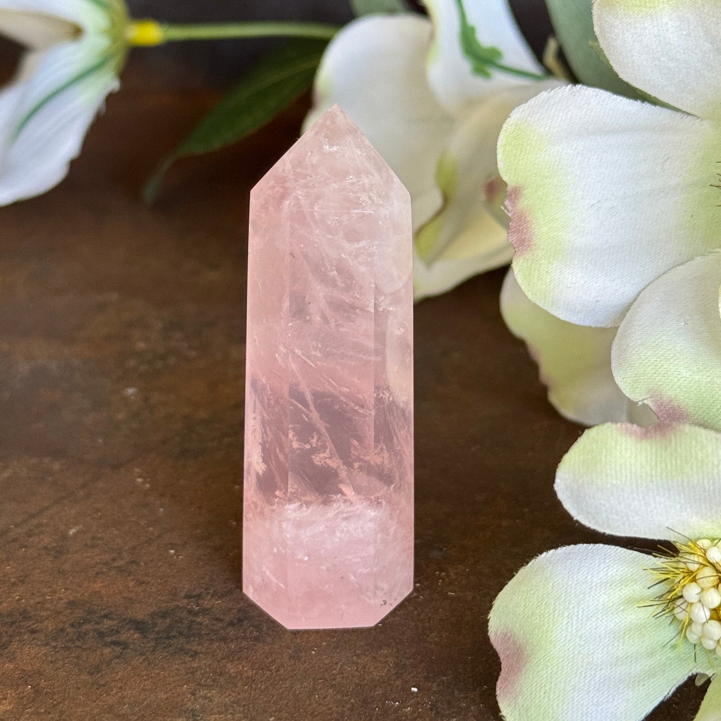 Rose Quartz Crystal Towers – Love, Heart Chakra & Spiritual Healing