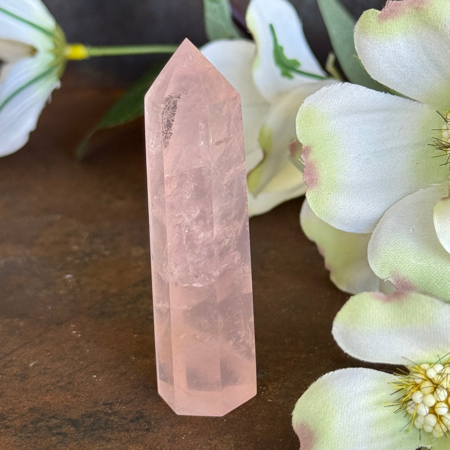 Rose Quartz Crystal Towers – Love, Heart Chakra & Spiritual Healing