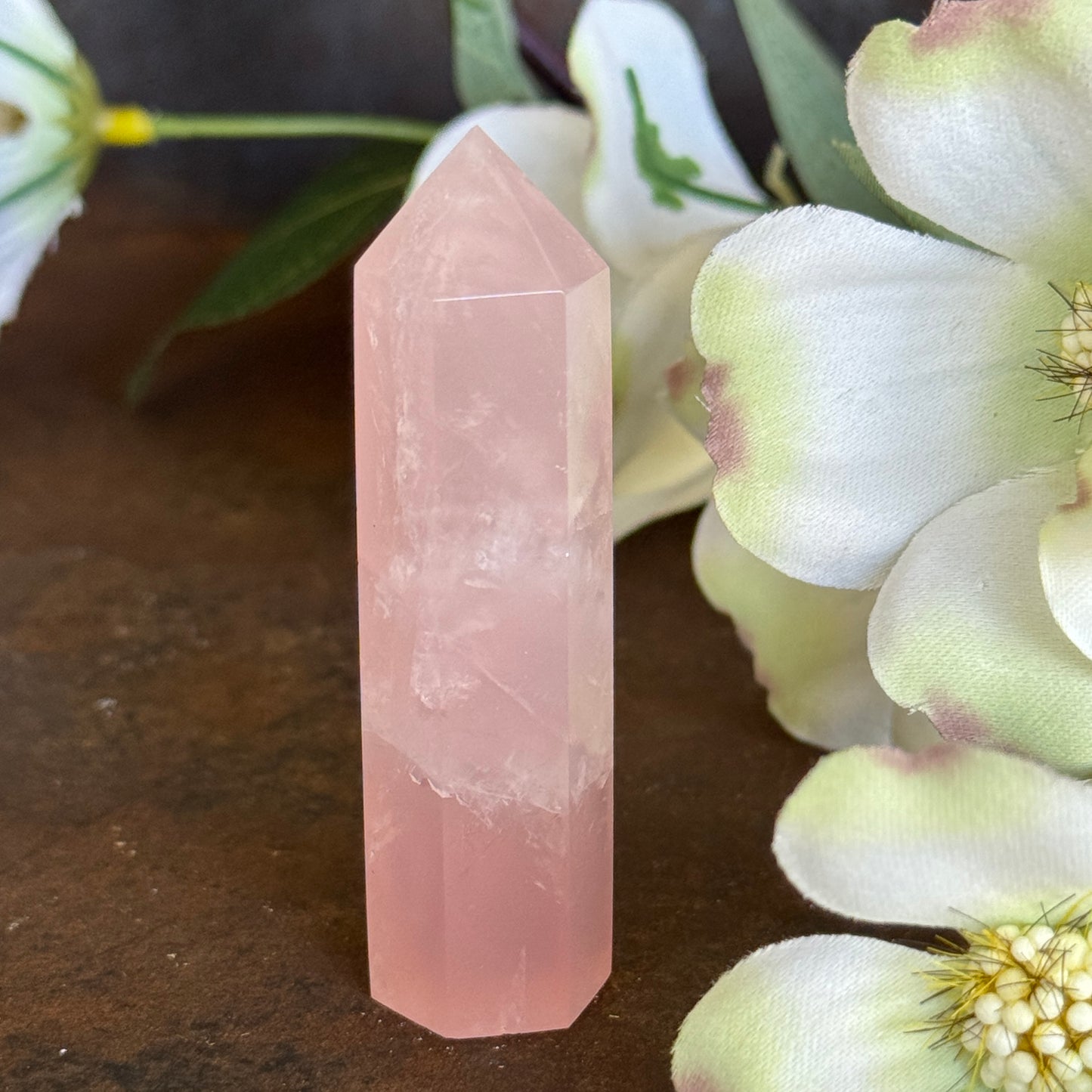 Rose Quartz Crystal Towers – Love, Heart Chakra & Spiritual Healing
