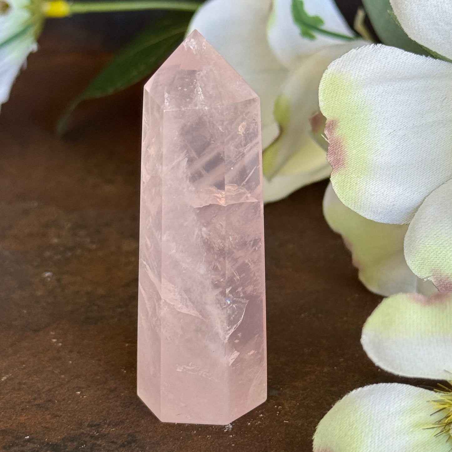 Rose Quartz Crystal Towers – Love, Heart Chakra & Spiritual Healing