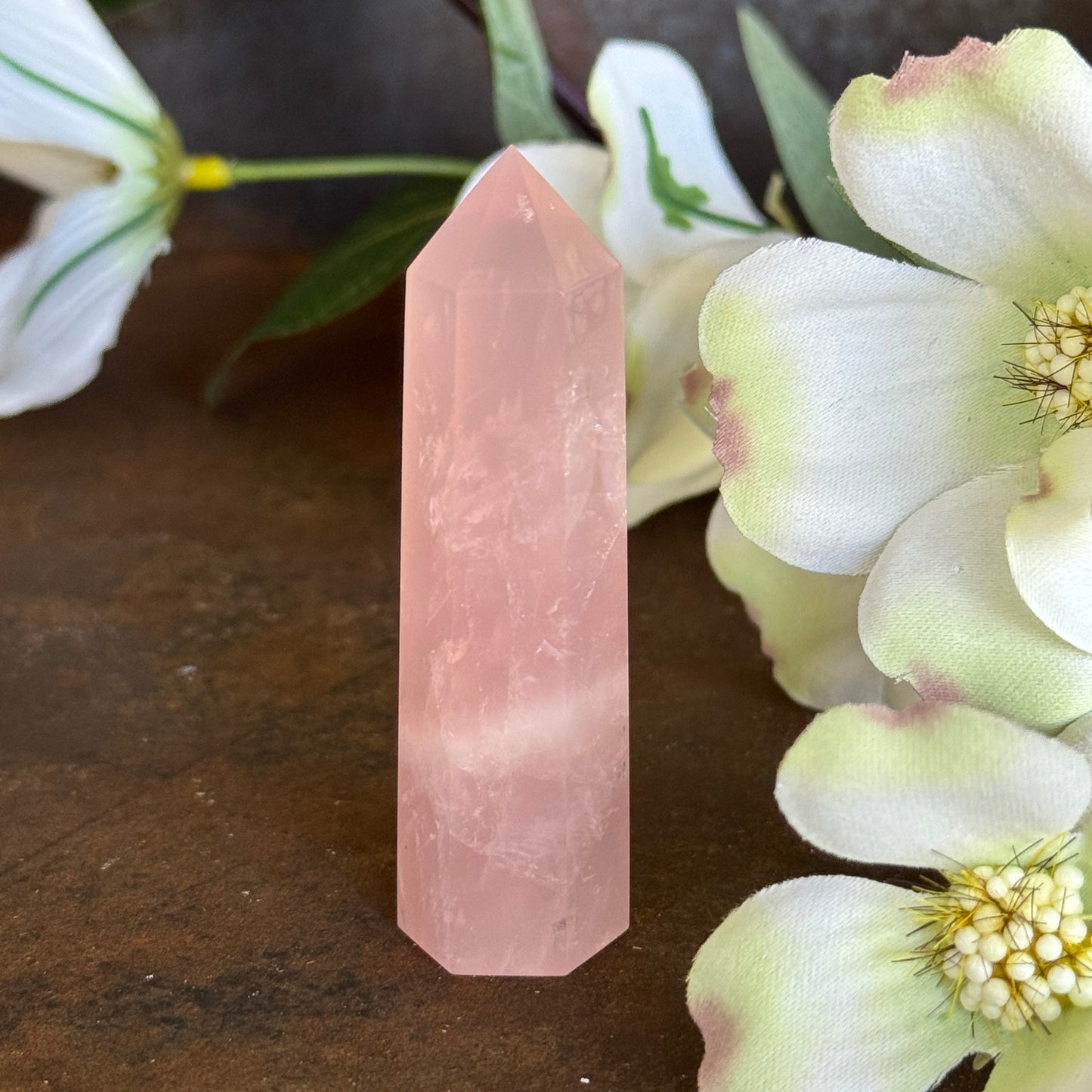 Rose Quartz Crystal Towers – Love, Heart Chakra & Spiritual Healing