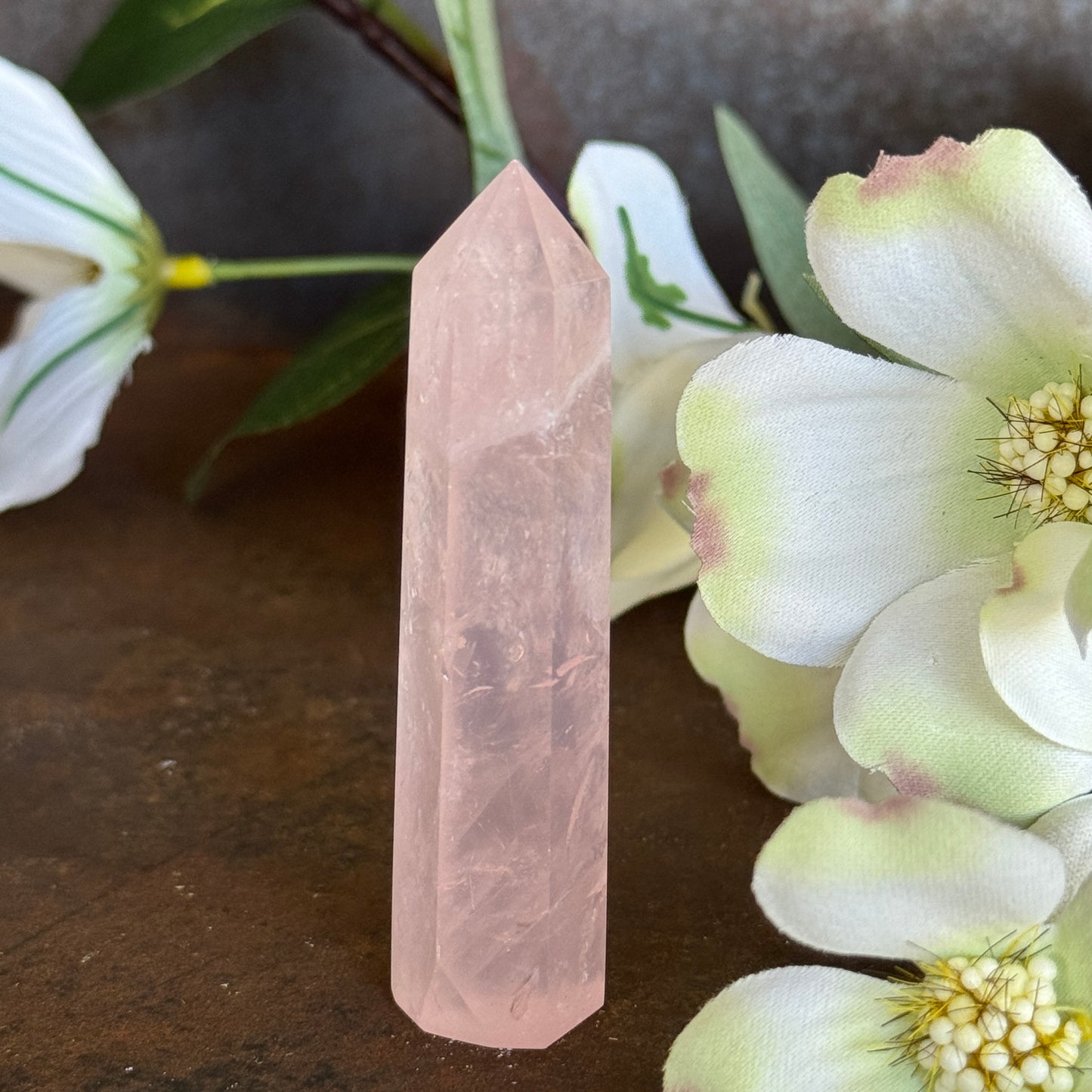 Rose Quartz Crystal Towers – Love, Heart Chakra & Spiritual Healing