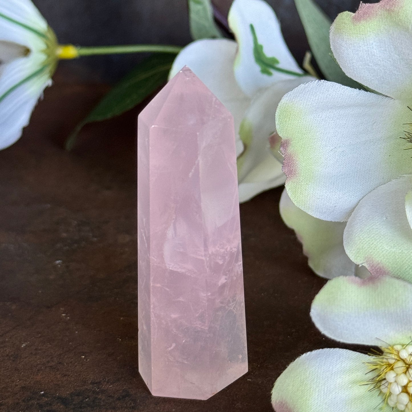 Rose Quartz Crystal Towers – Love, Heart Chakra & Spiritual Healing