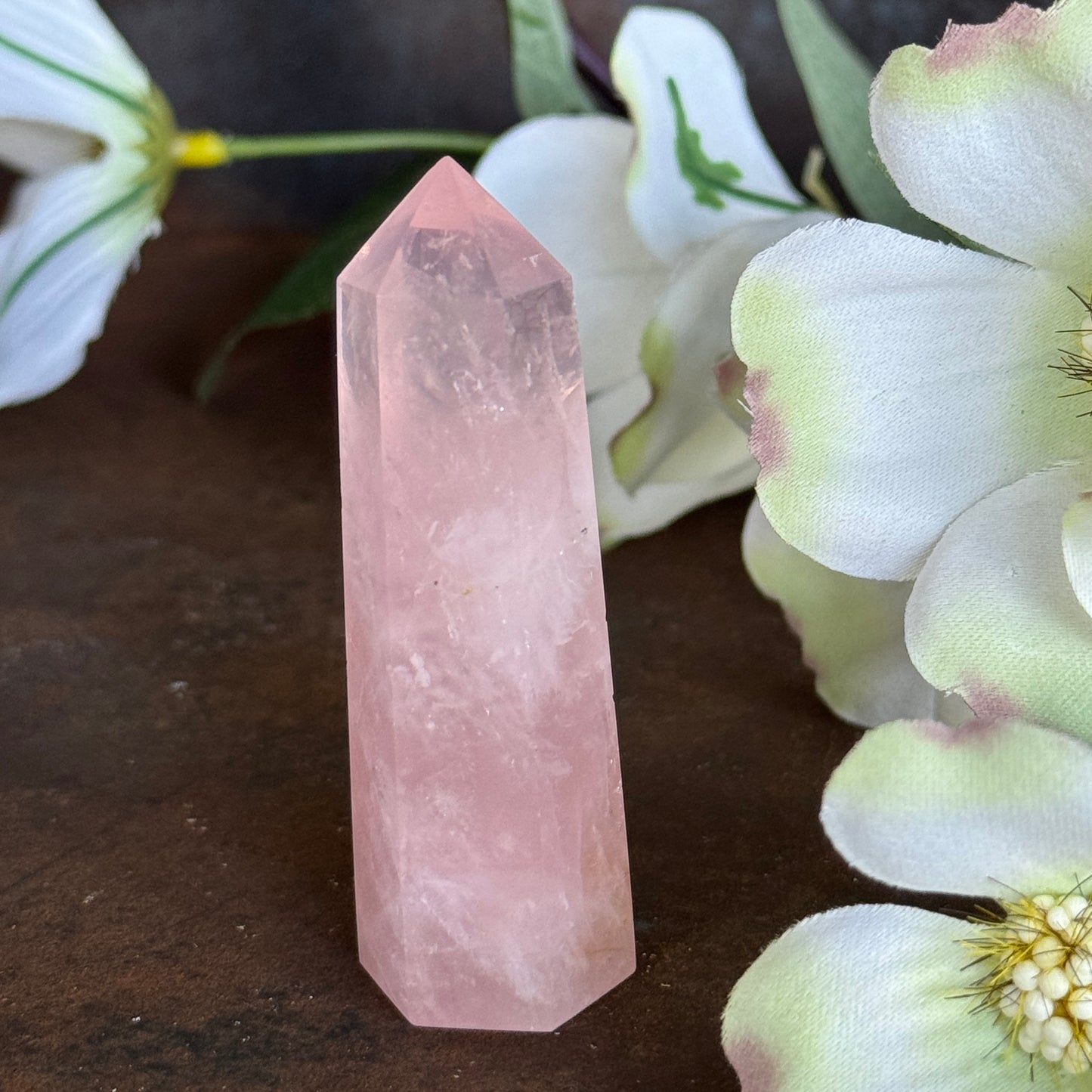 Rose Quartz Crystal Towers – Love, Heart Chakra & Spiritual Healing