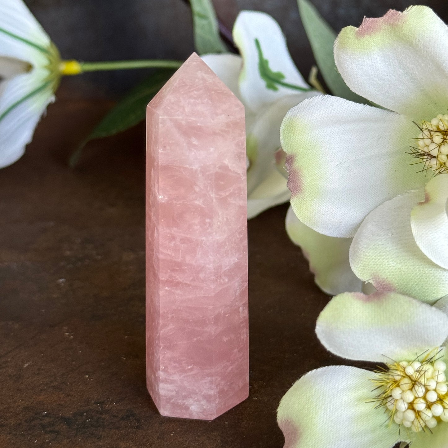 Rose Quartz Crystal Towers – Love, Heart Chakra & Spiritual Healing