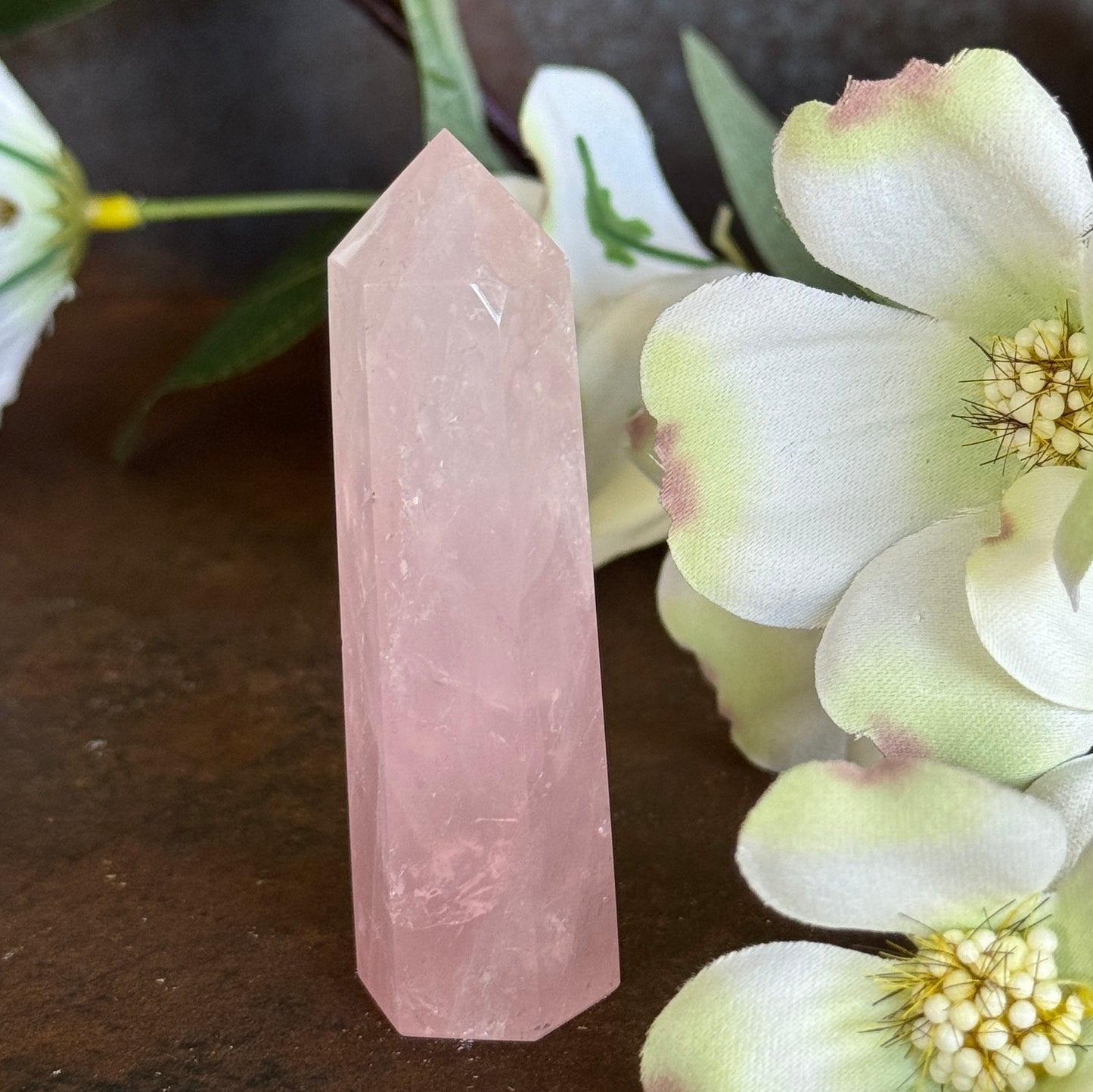 Rose Quartz Crystal Towers – Love, Heart Chakra & Spiritual Healing