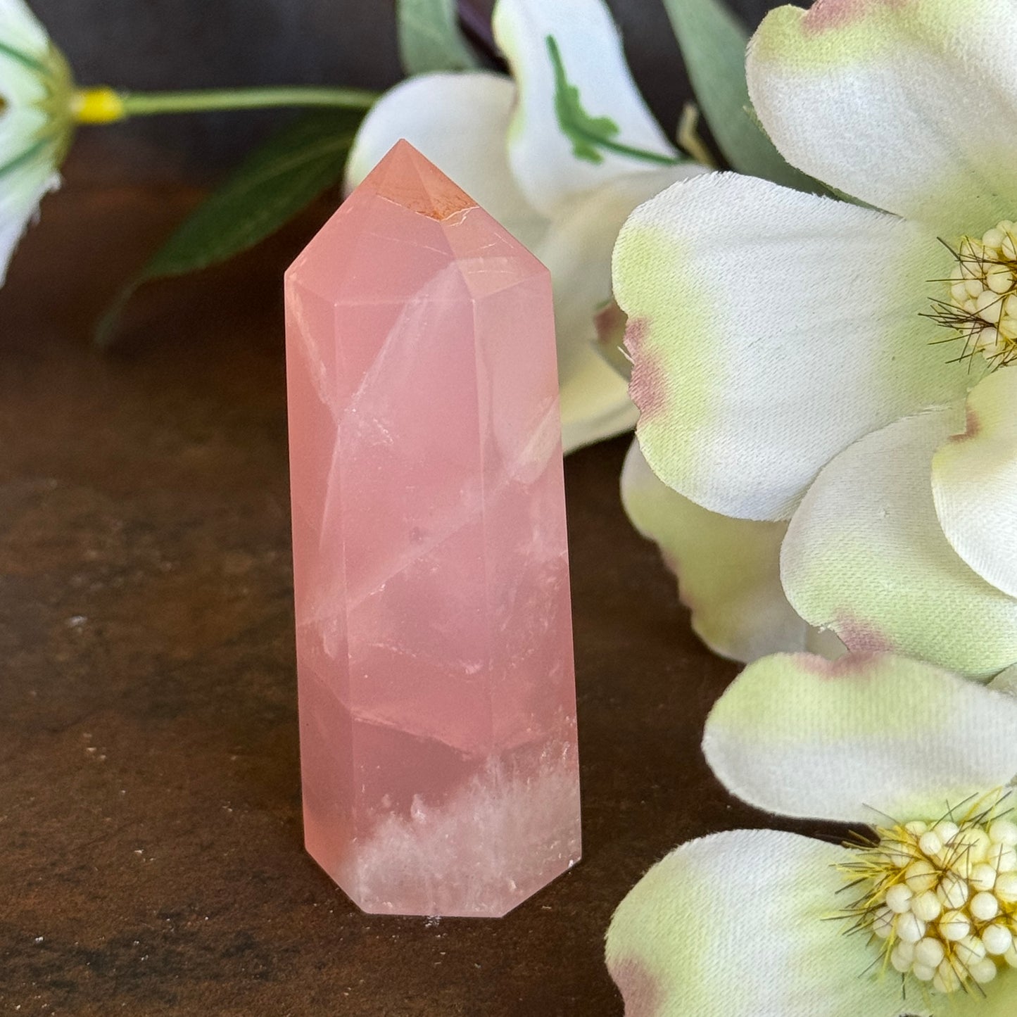 Rose Quartz Crystal Towers – Love, Heart Chakra & Spiritual Healing