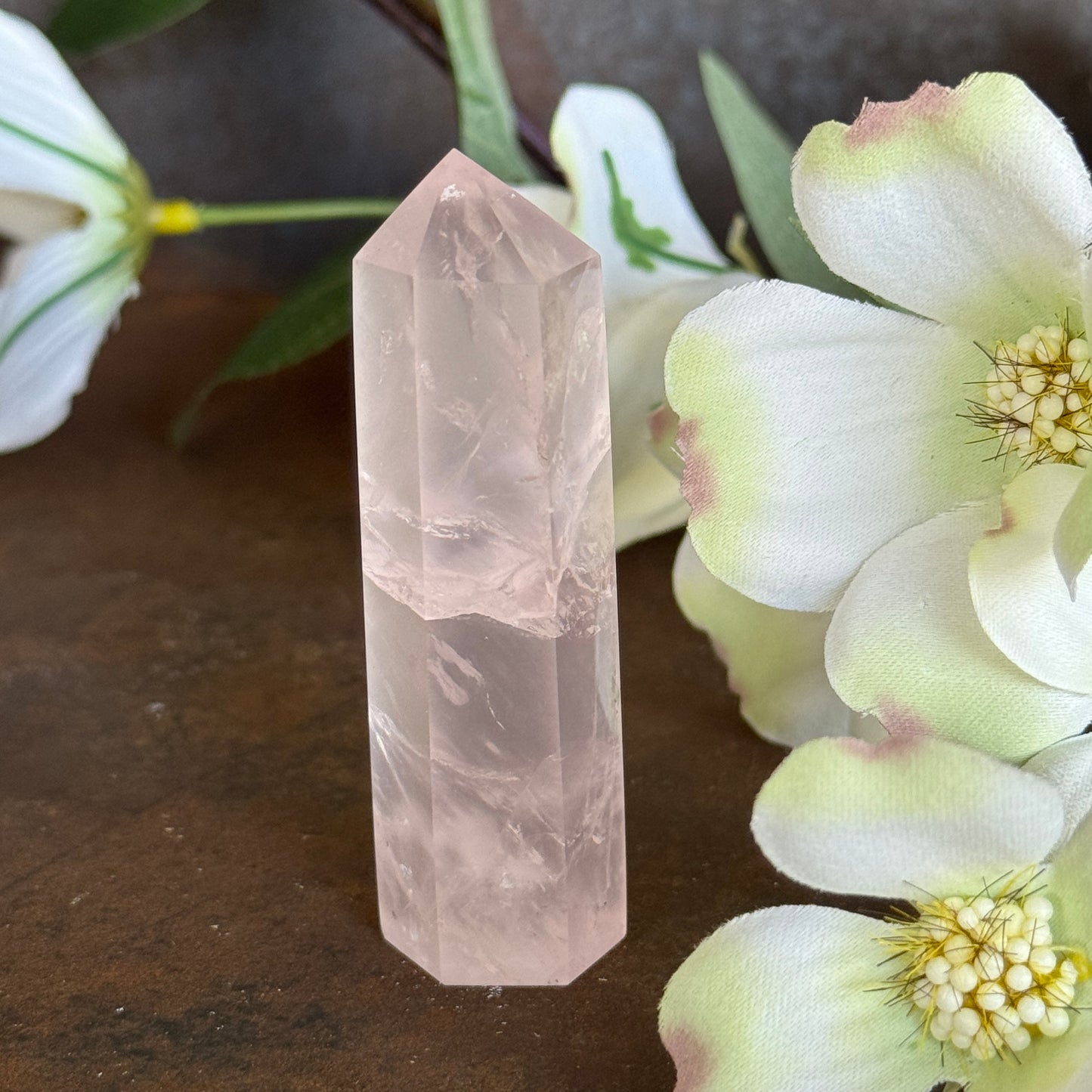 Rose Quartz Crystal Towers – Love, Heart Chakra & Spiritual Healing