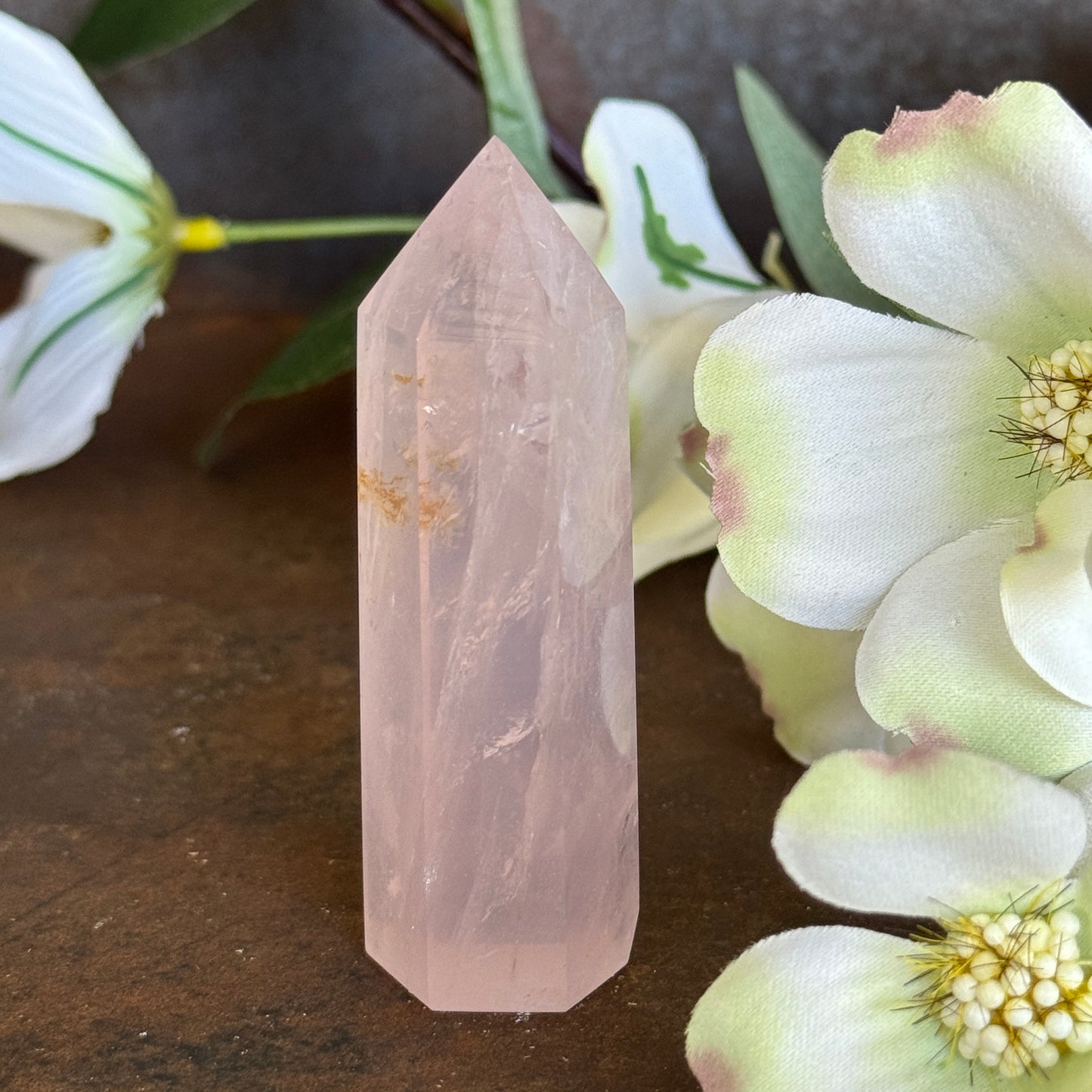 Rose Quartz Crystal Towers – Love, Heart Chakra & Spiritual Healing