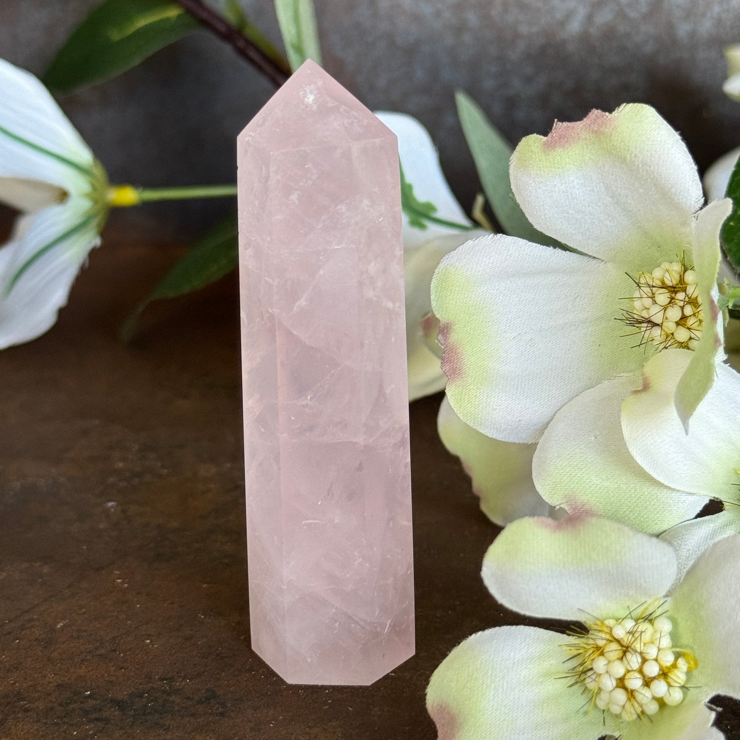 Rose Quartz Crystal Towers – Love, Heart Chakra & Spiritual Healing