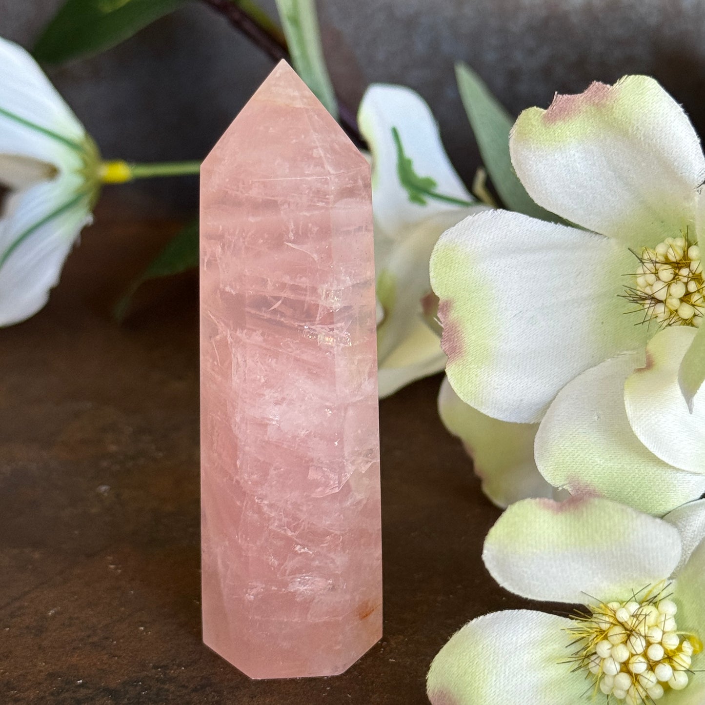 Rose Quartz Crystal Towers – Love, Heart Chakra & Spiritual Healing