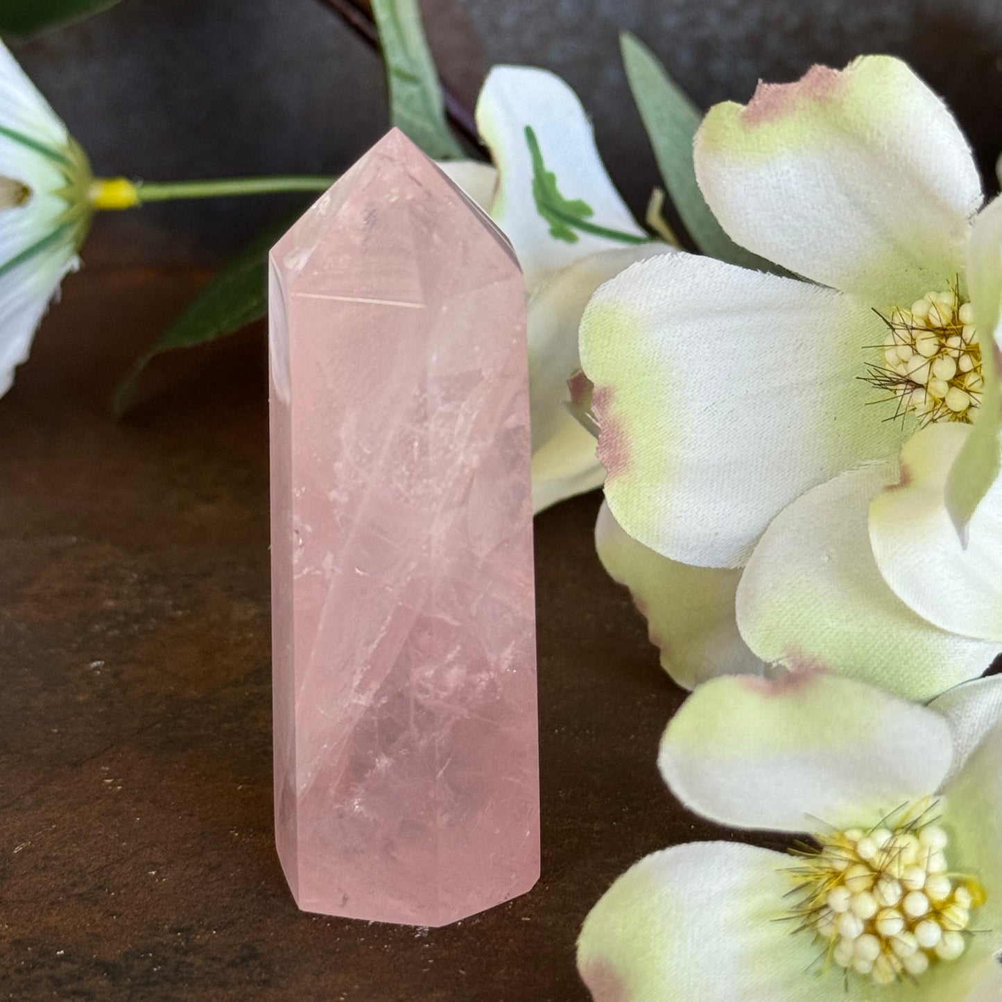 Rose Quartz Crystal Towers – Love, Heart Chakra & Spiritual Healing