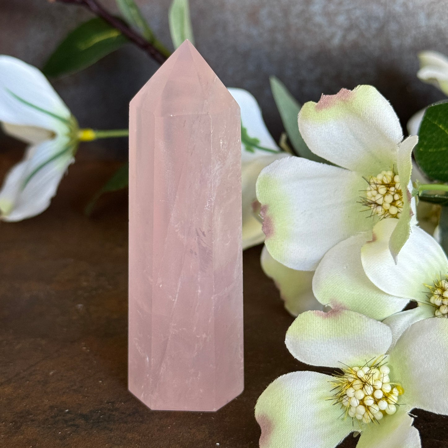 Rose Quartz Crystal Towers – Love, Heart Chakra & Spiritual Healing