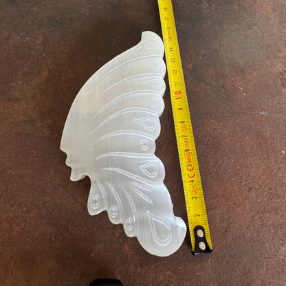 Selenite Crystal Butterfly Wings – Spiritual Healing, Aura Cleansing & Divine Light
