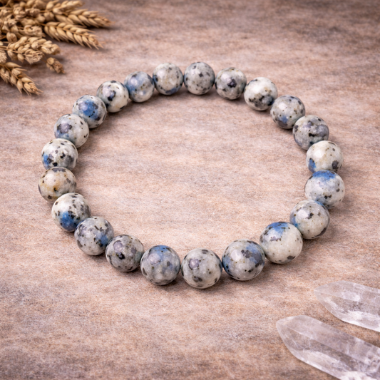 K2 Jasper Crystal Bracelet 8mm – Spiritual Clarity, Intuition & Balance