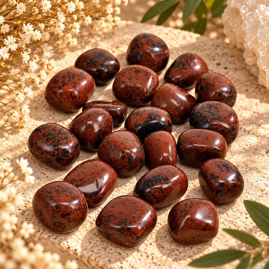 Mahogany Obsidian Tumbled Stone