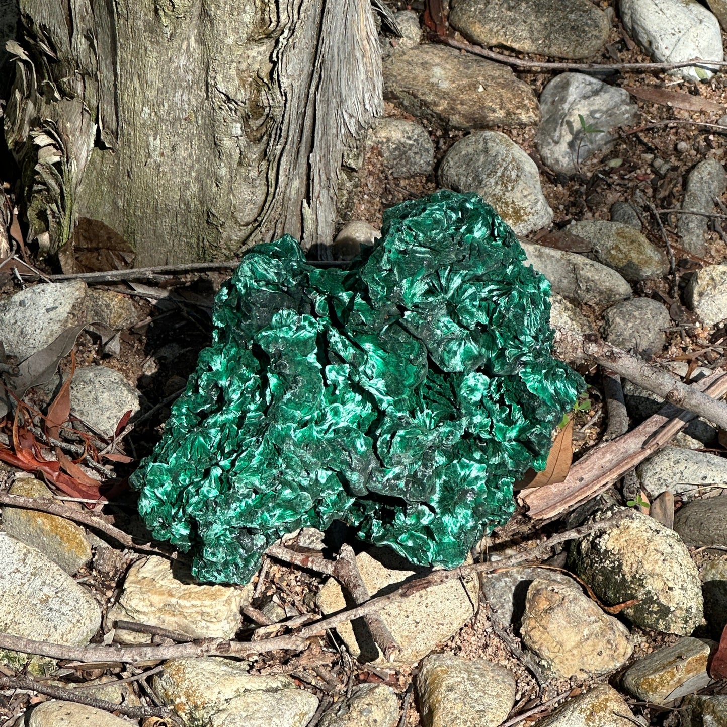 Malachite Raw Specimen 1.95kg – Spiritual Healing, Protection & Transformation