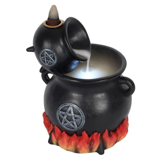 Pouring Cauldrons Backflow Incense Holder – Mystical Waterfall, Calm & Spiritual Protection